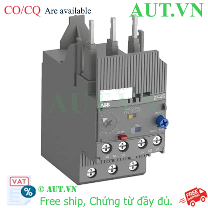 Ảnh của 1SAX221001R1101 – Rơ le nhiệt ABB EF45-30 (9.00-30.0A)