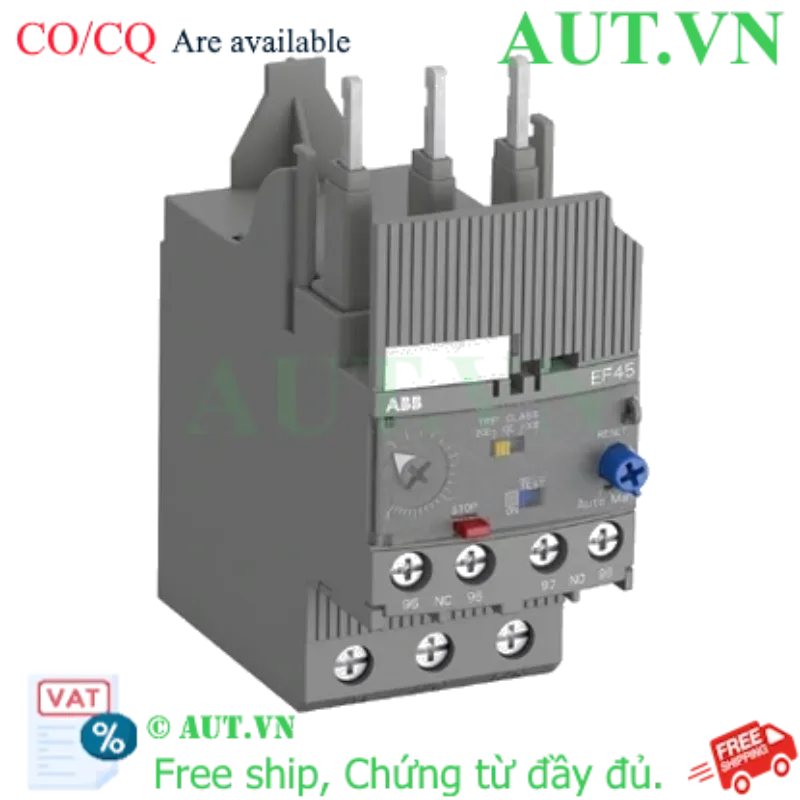 Ảnh của 1SAX221001R1101 – Rơ le nhiệt ABB EF45-30 (9.00-30.0A)
