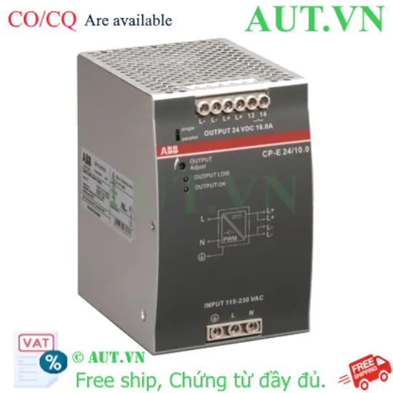 Ảnh của 1SVR427035R0000 – Bộ nguồn ABB CP-E 24V 10A