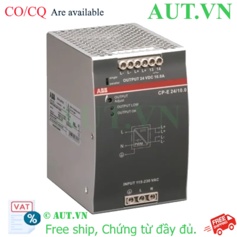 Ảnh của 1SVR427035R0000 – Bộ nguồn ABB CP-E 24V 10A