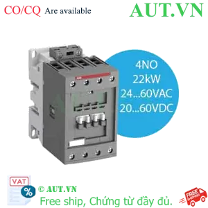 Ảnh của Khởi động từ 4 cực AC/DC 70...125A AC-1 ABB 1SBL347201R1100 (AF40-40-00-11) 
