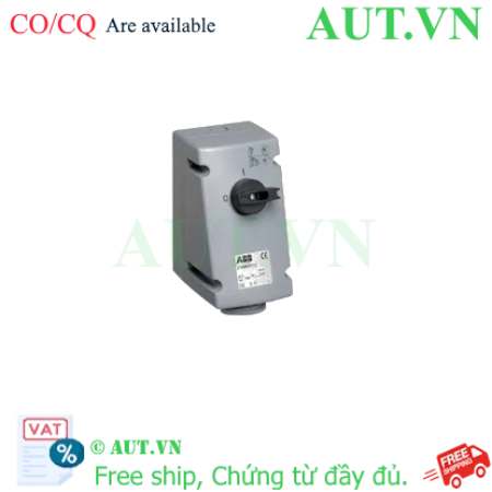 Ảnh của 2CMA167842R1000 – Ổ cắm + khóa liên động dọc ABB 416MVS6W 16A 3P+N+E 346-415V IP67