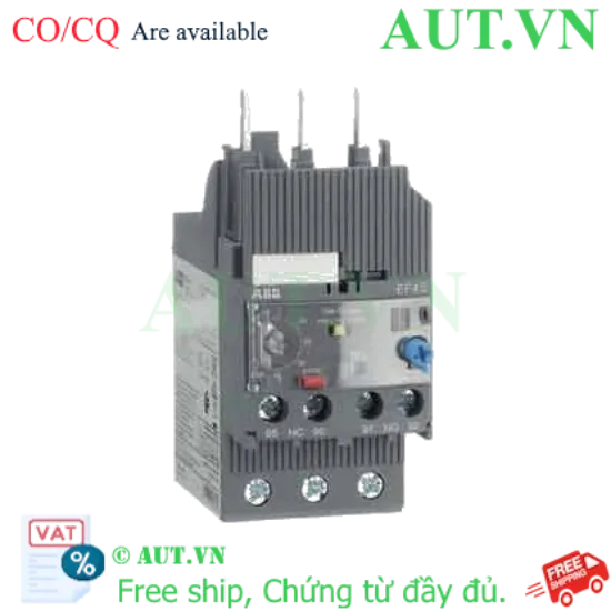Ảnh của Rơ le bảo vệ dòng ABB EF45 45A (1SAX221001R1102) - Chống Quá Tải, Mất Pha, Chính Hãng