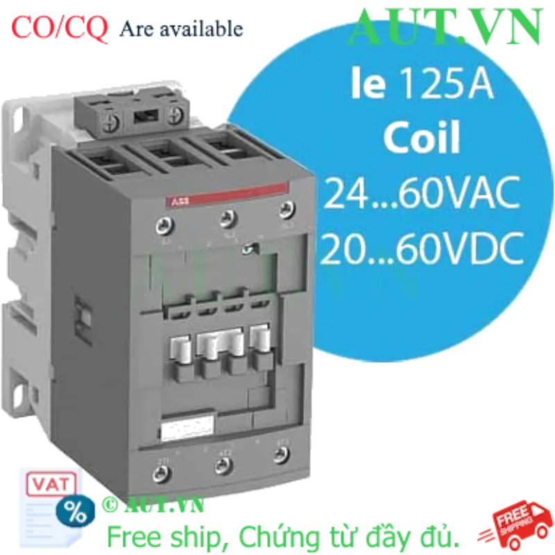Ảnh của Khởi động từ 3 cực AC/DC 18.5...45kW ABB 1SBL397001R1100 (AF80-30-00-11) 