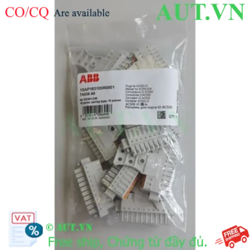 Ảnh của 1SAP183100R0001 – 10 Poles Plugs Fast IO TA536