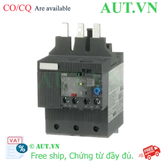 Ảnh của Rơ le bảo vệ quá tải ABB EF65 70A (1SAX331001R1101) - Chống Mất Pha, Độ Chính Xác Cao, Lắp Contactor AF