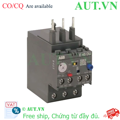 Ảnh của 1SAX211001R1101 – Rơ le nhiệt ABB E45DU-30