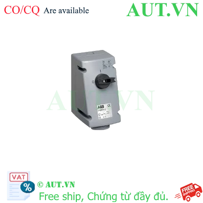 Ảnh của 2CMA167888R1000 – Ổ cắm + khóa liên động dọc ABB 432MVS6W 32A 3P+N+E 346-415V IP67