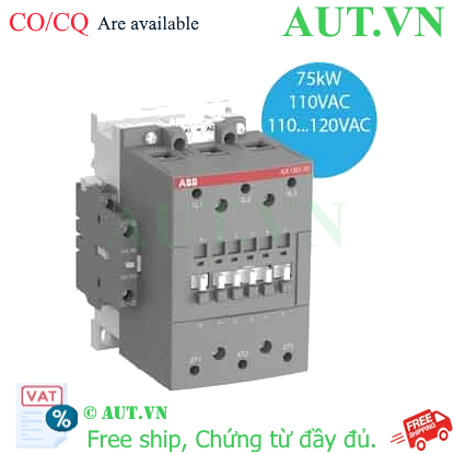 Ảnh của Công tắc tơ 3 cực AC 45...75kW ABB 1SFL991074R8411 (AX150-30-11-84) 