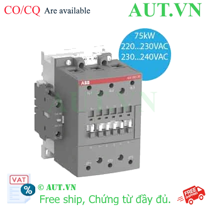 Ảnh của Công tắc tơ 3 cực AC 45...75kW ABB 1SFL991074R8011 (AX150-30-11-80) 
