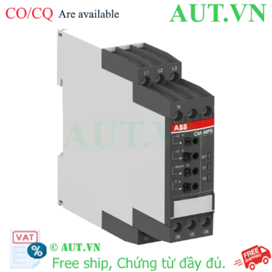 Ảnh của 1SVR730884R1300 – Rơ le bảo vệ pha và điện áp ABB CM-MPS.31S