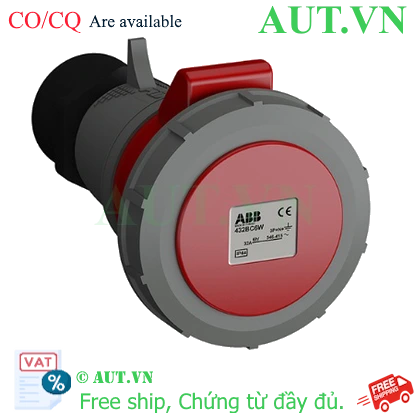 Ảnh của 2CMA166936R1000 – Ổ cắm công nghiệp ABB 4125C6W 125A 3P+N+E 346-415V IP67