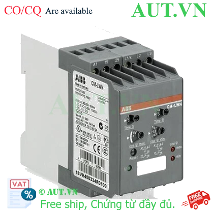 Ảnh của 1SVR450335R0000 – Rơ le bảo vệ quá dòng ABB CM-LWN (0.5-5A) 24-240V