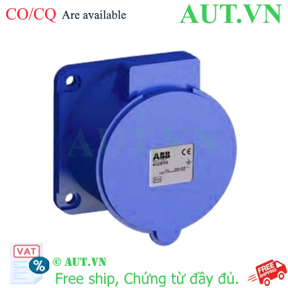 Ảnh của 2CMA167133R1000 – Ổ cắm âm dạng thẳng ABB 2125RU6W 125A 2P+E 220-250V IP67