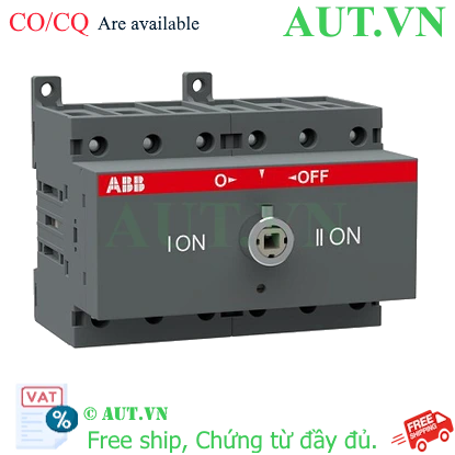 Ảnh của 1SCA105008R1001 – Bộ chuyển nguồn ATS ABB OT100F3C 100A 3P
