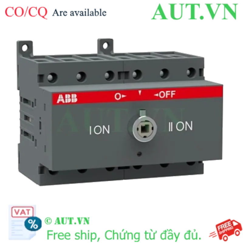 Ảnh của 1SCA105008R1001 – Bộ chuyển nguồn ATS ABB OT100F3C 100A 3P