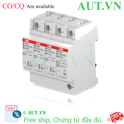 Ảnh của 2CTB803973R1100 – CB chống sét ABB OVR T2 3N 40-275 P QS 3P+N 40kA