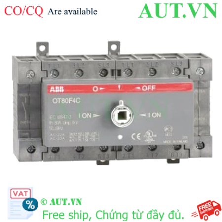 Ảnh của 1SCA105418R1001 – Bộ chuyển nguồn ATS ABB OT80F4C 80A 4P