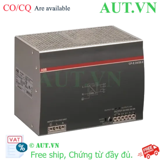 Ảnh của 1SVR427036R0000 – Bộ nguồn ABB CP-E 24V 20A