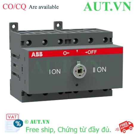 Ảnh của 1SCA105037R1001 – Bộ chuyển nguồn ATS ABB OT125F3C 125A 3P