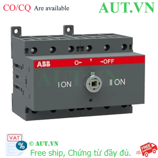Ảnh của 1SCA105037R1001 – Bộ chuyển nguồn ATS ABB OT125F3C 125A 3P