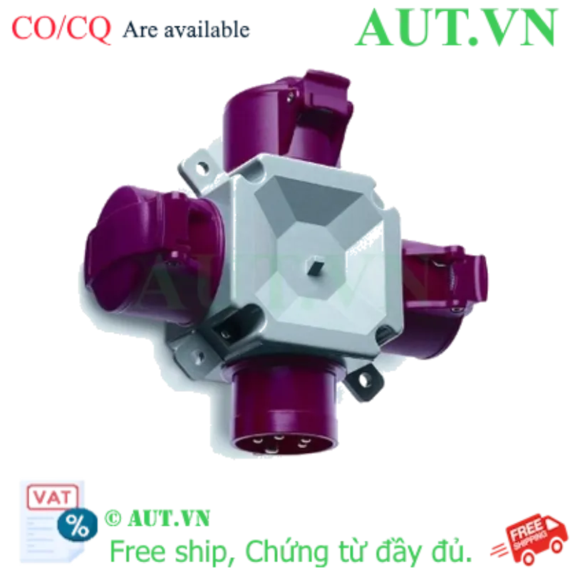 Ảnh của 2CMA168124R1000 – Phích cắm công nghiệp ABB 416T6 16A 380-415V 3P+N+E IP44
