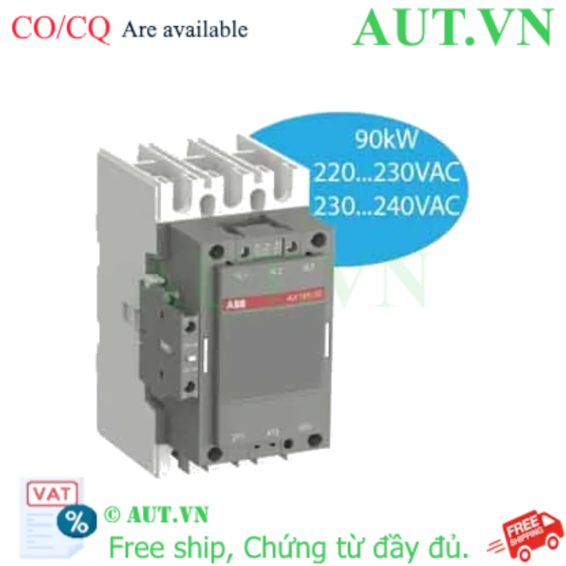 Ảnh của Khởi động từ 3 cực 90...110kW AC ABB 1SFL491074R8011 (AX185-30-11-80) 