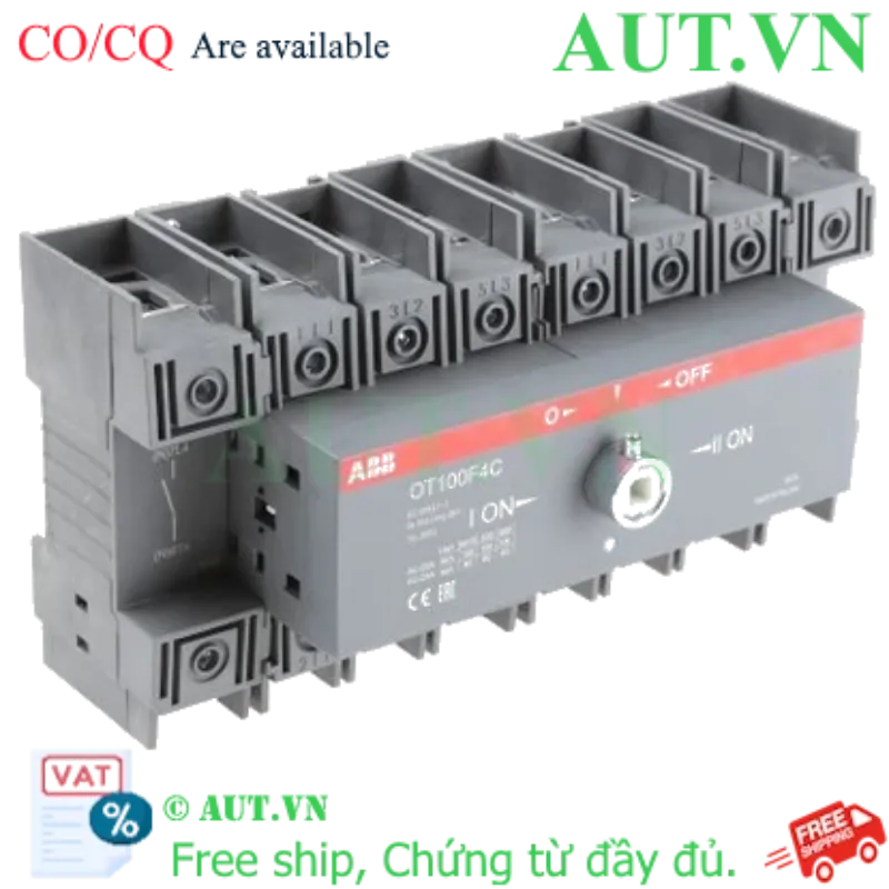 Ảnh của 1SCA105019R1001 – Bộ chuyển nguồn ATS ABB OT100F4C 100A 4P