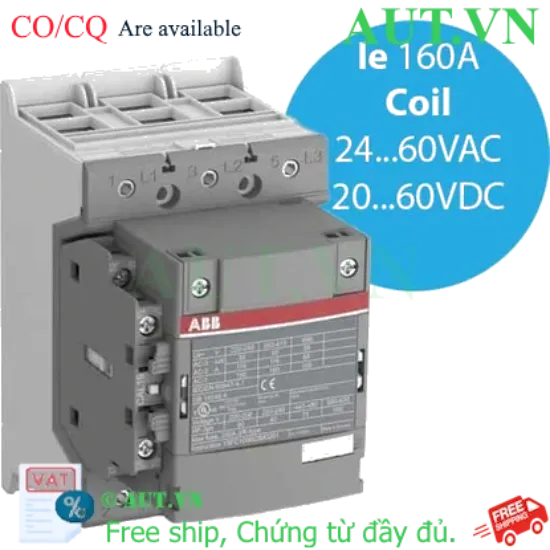 Ảnh của Khởi động từ 3 cực AC/DC 55...75kW ABB 1SFL427001R1111 (AF116-30-11-11) 