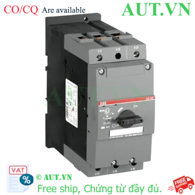 Ảnh của 1SAM550000R1008 – CB bảo vệ động cơ ABB MS495-75 (57-75A) 37kW