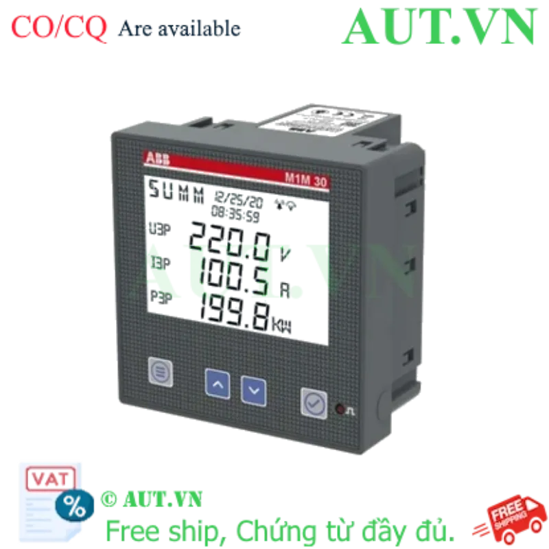 Ảnh của 2TAZ663012R2000 – Đồng hồ đo ABB M1M 30 Modbus