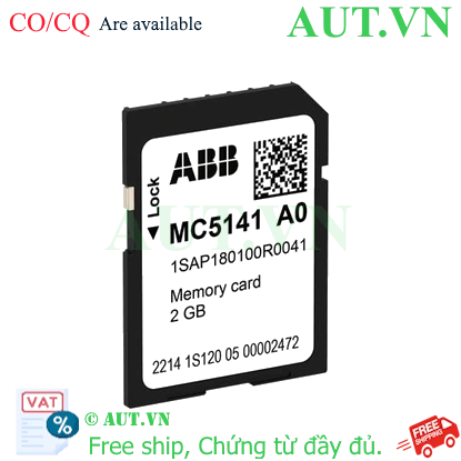 Ảnh của 1SAP180100R0041 – MC5141:AC500, Memory card 2 GB Hi-Req