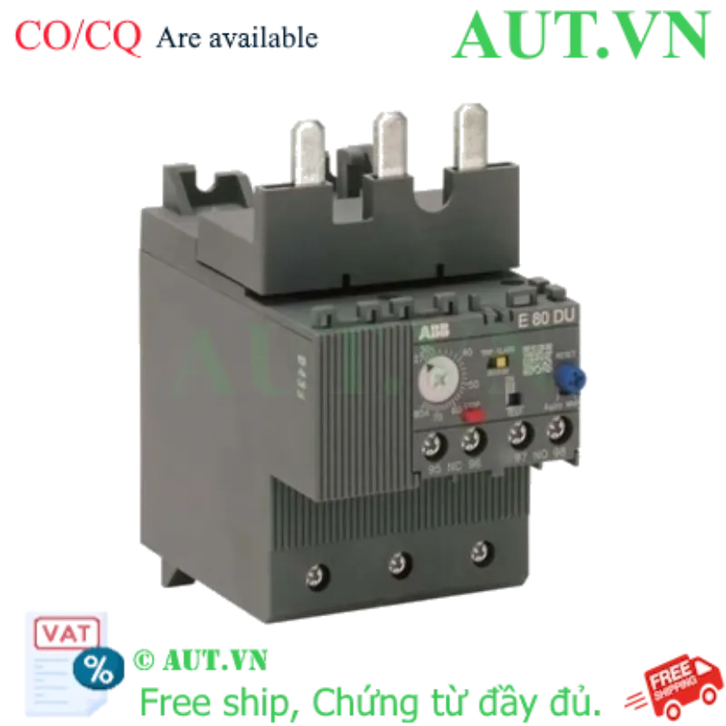 Ảnh của 1SAX311001R1101 – Rơ le nhiệt ABB E80DU-80
