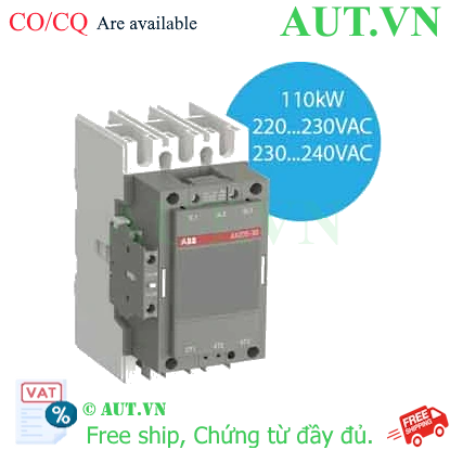 Ảnh của Khởi động từ 3 cực 90...110kW AC ABB 1SFL501074R8011 (AX205-30-11-80) 