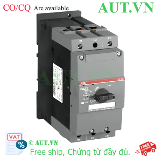 Ảnh của 1SAM550000R1010 – CB bảo vệ động cơ ABB MS495-100 (80-100A) 55kW