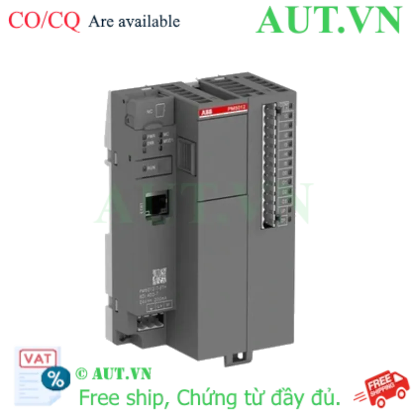Ảnh của 1SAP122600R0072 – PM5012-T-ETH:AC500,PLC,1MB,6DI/4DOT,ETH