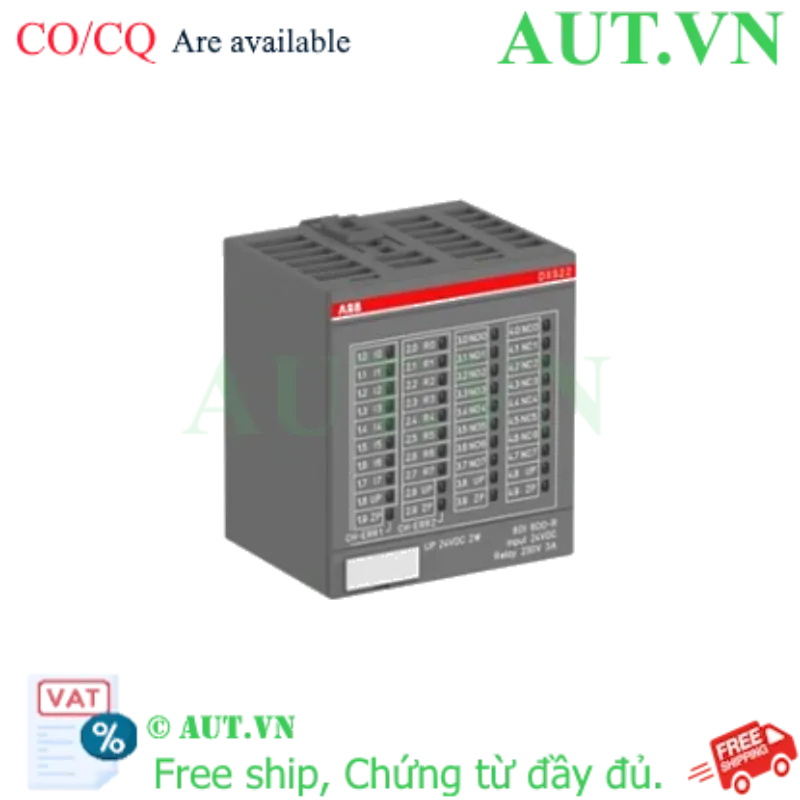 Ảnh của 1SAP245200R0001 – Module Digital ABB I/O DX522 8DI 24VDC/8DO Relay