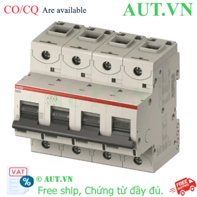 Ảnh của 2CCS864001R0844 – MCB ABB S804S-C125 50KA 125A 4P