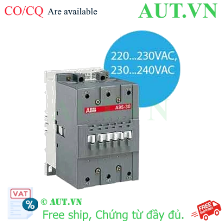 Ảnh của Công tắc tơ 3 cực điều khiển tụ bù AC 70...80kvar ABB 1SFL431024R8000 (UA95-30-00RA-80) 