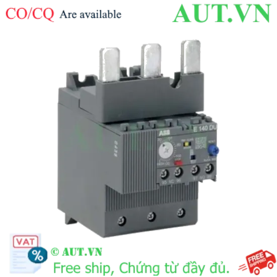 Ảnh của 1SAX321001R1101 – Rơ le nhiệt ABB E140DU-140