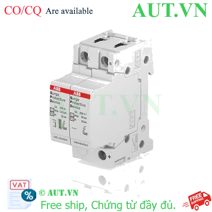 Ảnh của 2CTB815710R1300 – CB chống sét ABB OVRT1-T21N12.5-275sP QS 1P+N 80kA