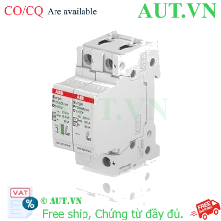 Ảnh của 2CTB815710R1300 – CB chống sét ABB OVRT1-T21N12.5-275sP QS 1P+N 80kA