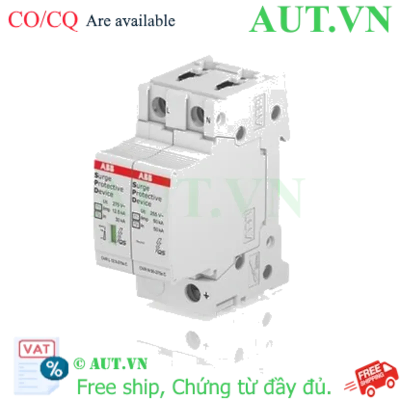 Ảnh của 2CTB815710R1300 – CB chống sét ABB OVRT1-T21N12.5-275sP QS 1P+N 80kA