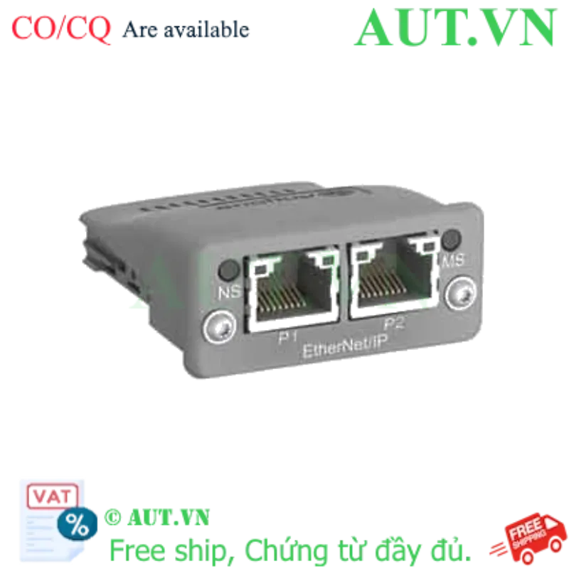Ảnh của Phụ kiện cho giao thức truyền thông  ABB 1SFA899300R1006 (AB-ETHERNET-IP-2) 