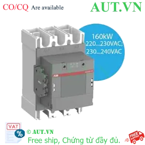 Ảnh của Khởi động từ 3 cực 132...200kW AC ABB 1SFL587074R8011 (AX300-30-11-80) 