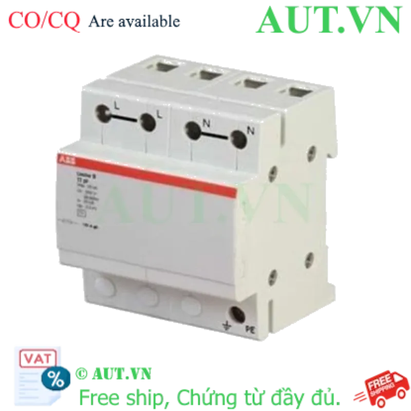 Ảnh của 2CTB815101R1500 – CB chống sét ABB OVR T1 1N 25-255 1P+N 60kA