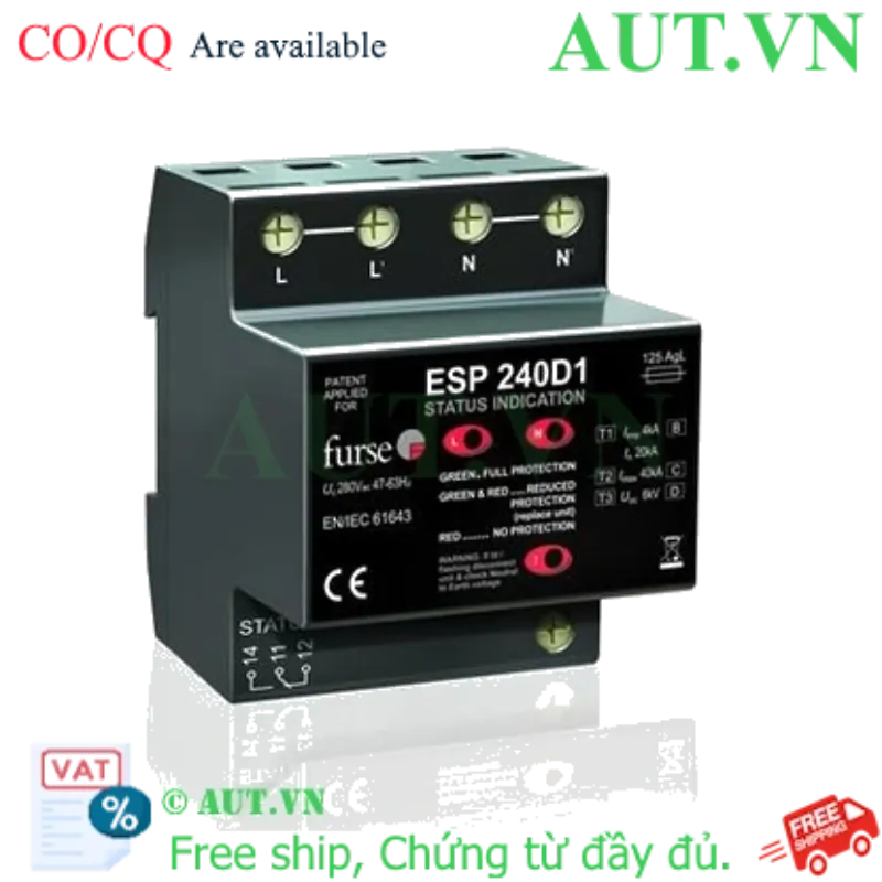 Ảnh của 7TCA085460R0086 – Chống sét lan truyền ABB ESP 240D1