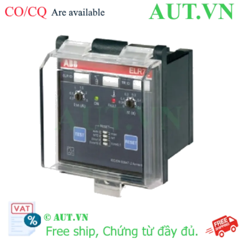 Ảnh của 2CSG152424R1202 – Rơ le bảo vệ dòng rò ABB ELR72P (0.03-30A)