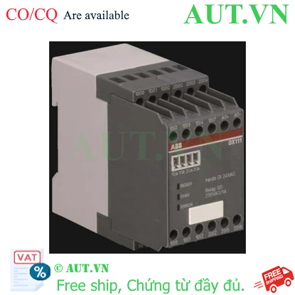 Ảnh của 1SAJ611000R0101 – ABB DX111-FBP.0 IO-Module for UMC100 DI 24 VDC, supply 24VDC
