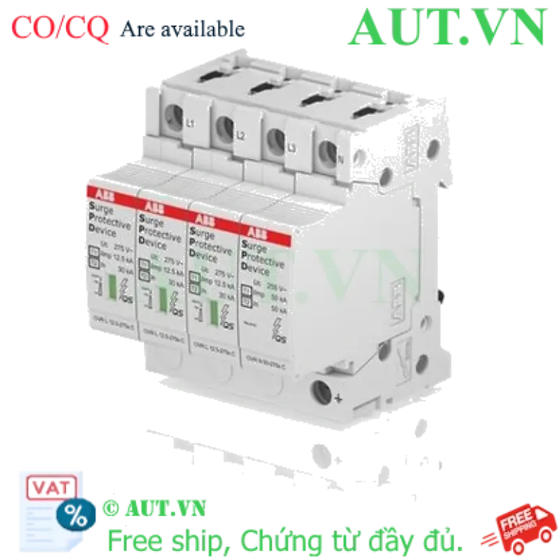 Ảnh của 2CTB815710R1900 – CB chống sét ABB OVRT1-T23N12.5-275sP QS 3P+N 80kA